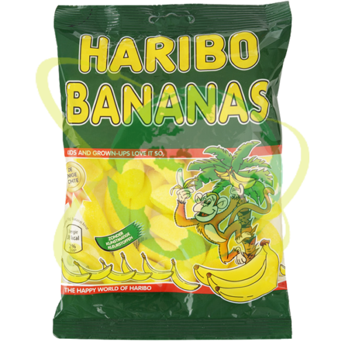 Haribo bananas - Mondo del Tabacco