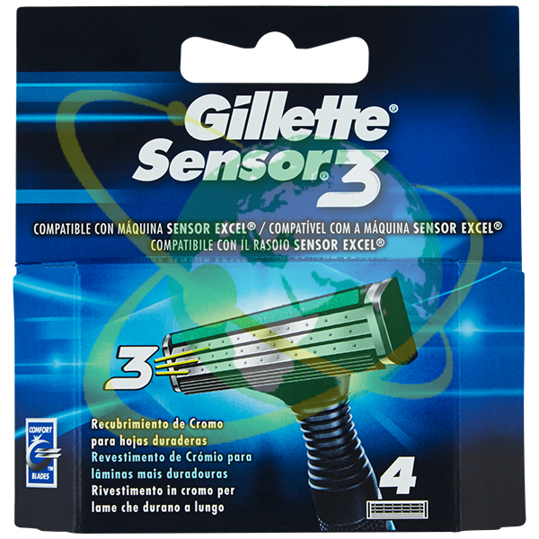 Gillette Sensor3 ricambi - Mondo del Tabacco