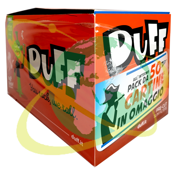 Duff filtri 6 mm + cartine - Mondo del Tabacco