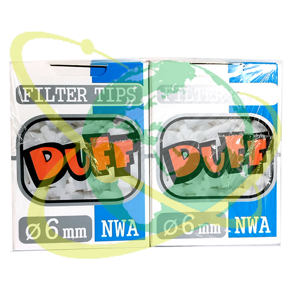 Duff filtri 6 mm in box - Mondo del Tabacco