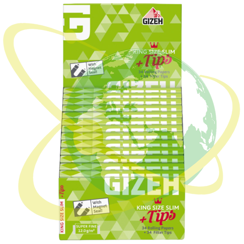 Gizeh verde KS | Mondo del Tabacco