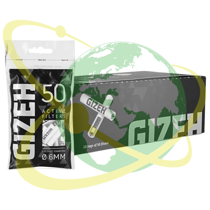 Gizeh filtro black | Mondo del Tabacco