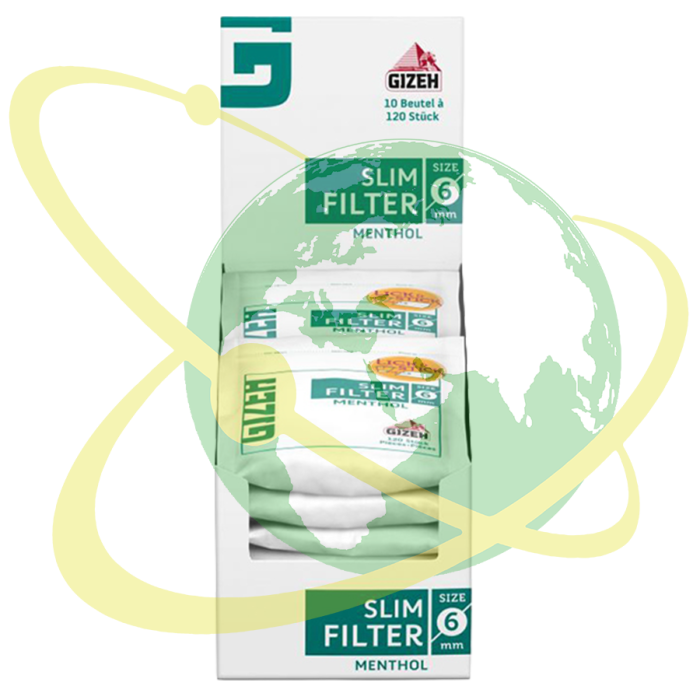 Gizeh filtro mentolo | Mondo del Tabacco