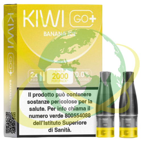 Kiwi Go+ banana | Mondo del Tabacco