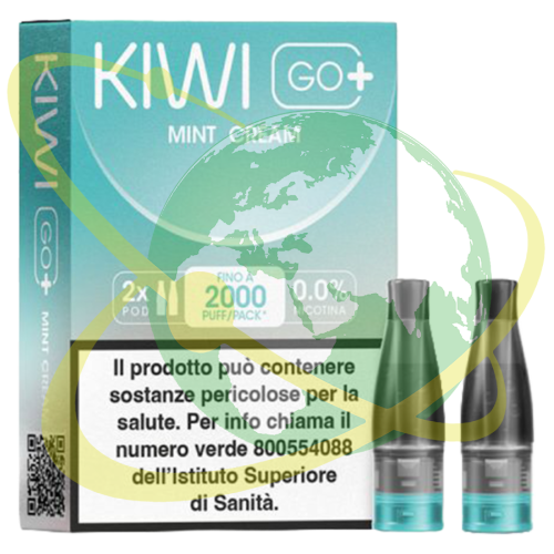 Kiwi Go+ mint | Mondo del Tabacco