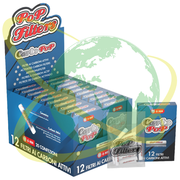 Pop filters carbopop | Mondo del Tabacco