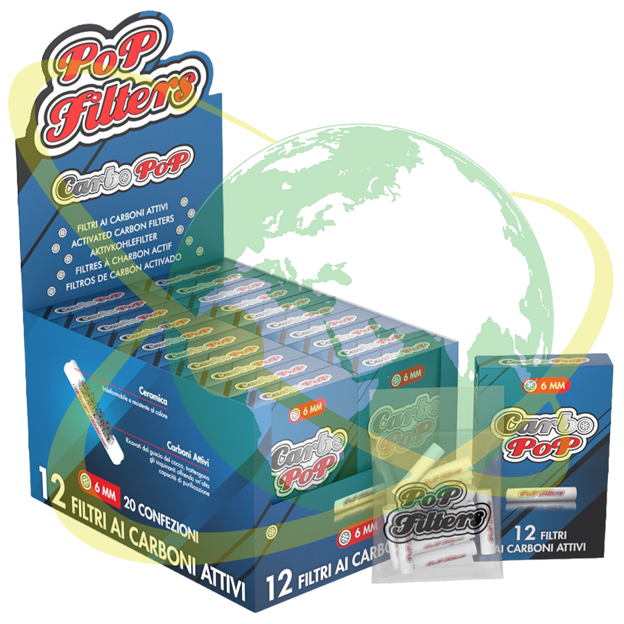 Pop filters carbopop | Mondo del Tabacco