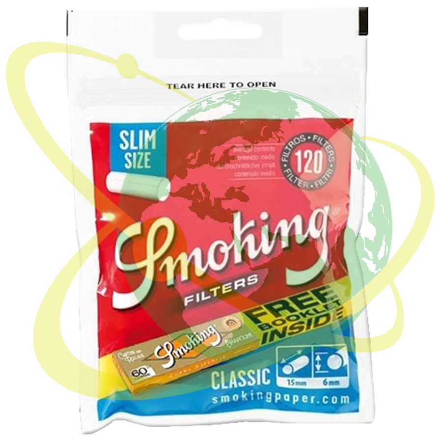 Smoking filtro slim + orange | Mondo del Tabacco